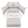 Erbesi Completo Piumone Pongo - Bianco/Tortora Erbesi Completo Piumone Pongo - Bianco/Tortora
