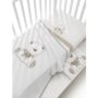 Erbesi Completo Lenzuolo Tato - Bianco/Tortora Erbesi Completo Lenzuolo Tato - Bianco/Tortora