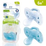 Jbimbi Pack 2Ciucci Tutti Morbidi Joy 6m+ Trasparente/Azzurro
