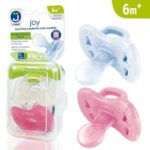 Jbimbi Pack 2Ciucci Tutti Morbidi Joy 6m+ Trasparente/Rosa