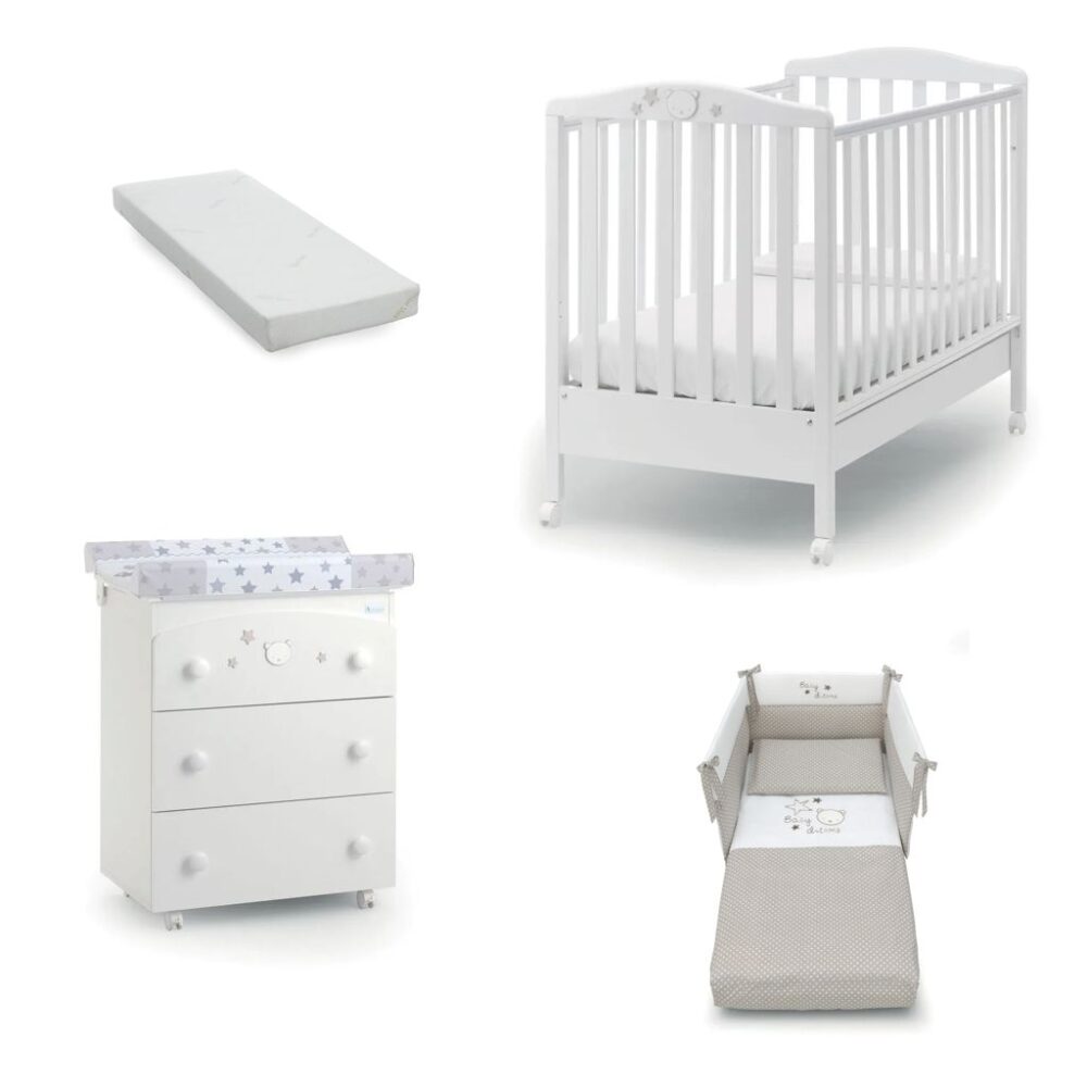 Azzurra Design Cameretta Baby Dream Bianca