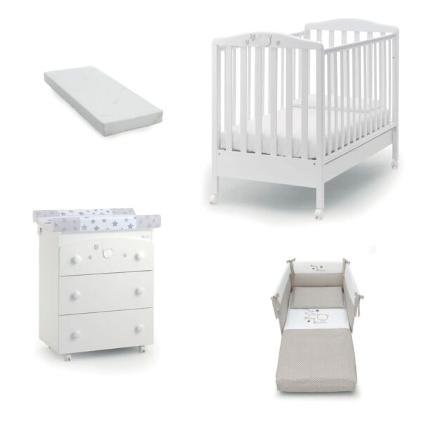 Azzurra Design Cameretta Baby Dream Bianca