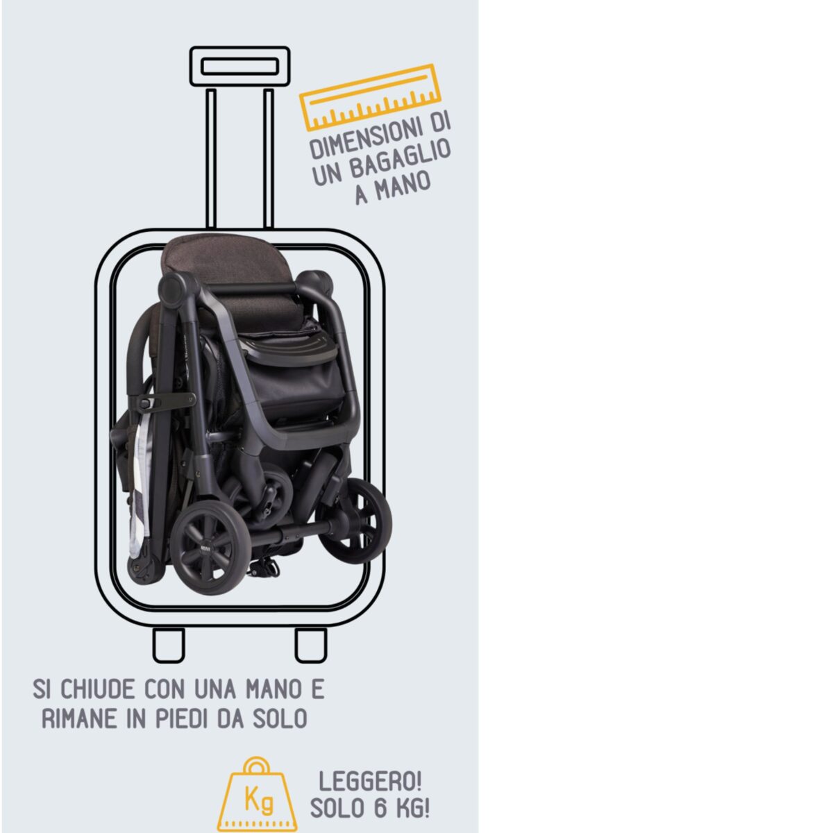 Easywalker Passeggino xs mini