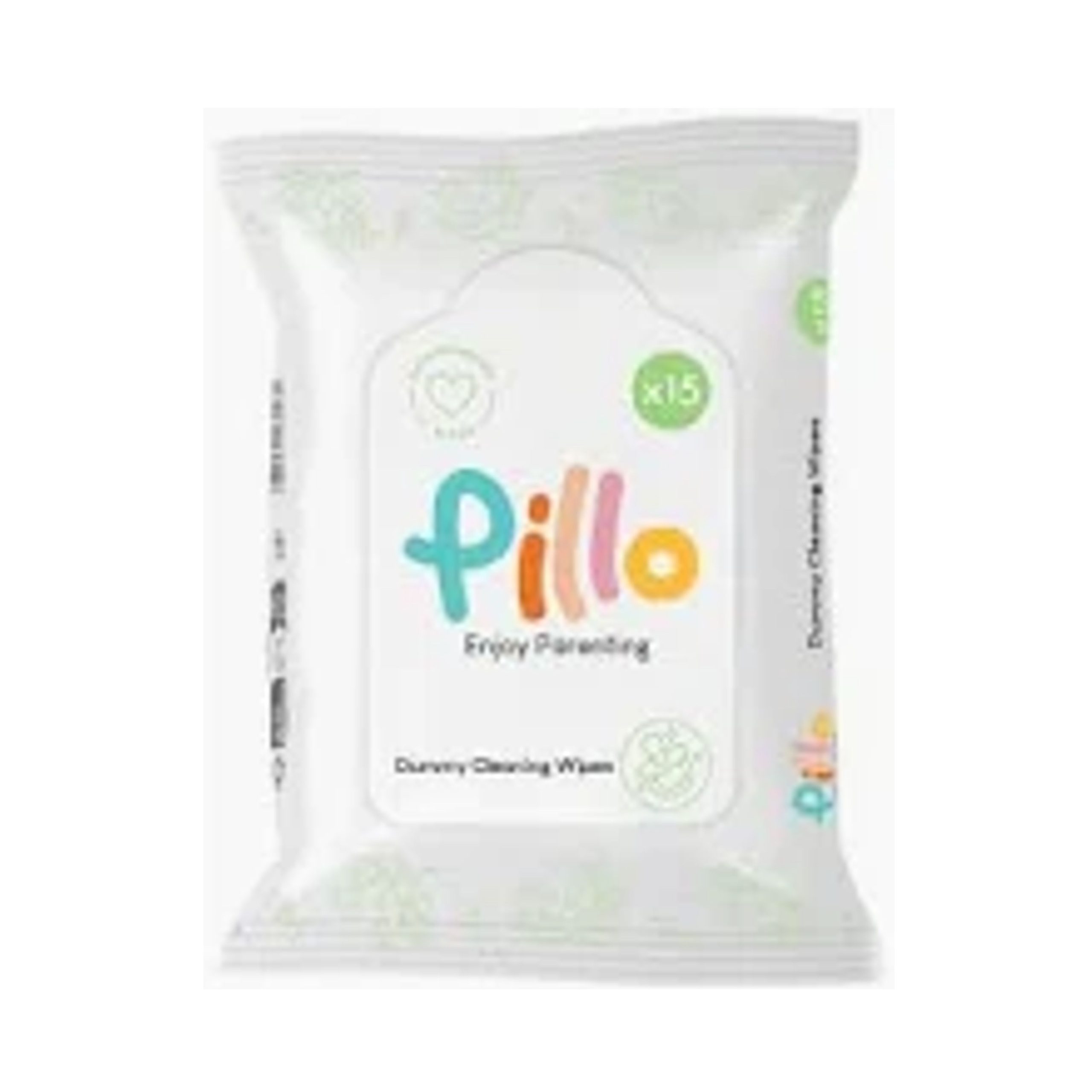 Pillo Salviette Pulisci Ciuccio - 180 Salviette (12x15) Con Aloe Vera E Avena, 99,6% Ingredienti Vegetali, Made In Italy
