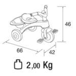 Plebani Triciclo Buster - immagine 2