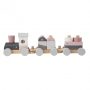LABEL LABEL Trenino in legno - Rosa