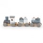 LABEL LABEL Trenino in legno - Blu LABEL LABEL Trenino in legno - Blu