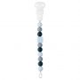 Nattou Catenella Ciuccio in Silicone Blu Navy