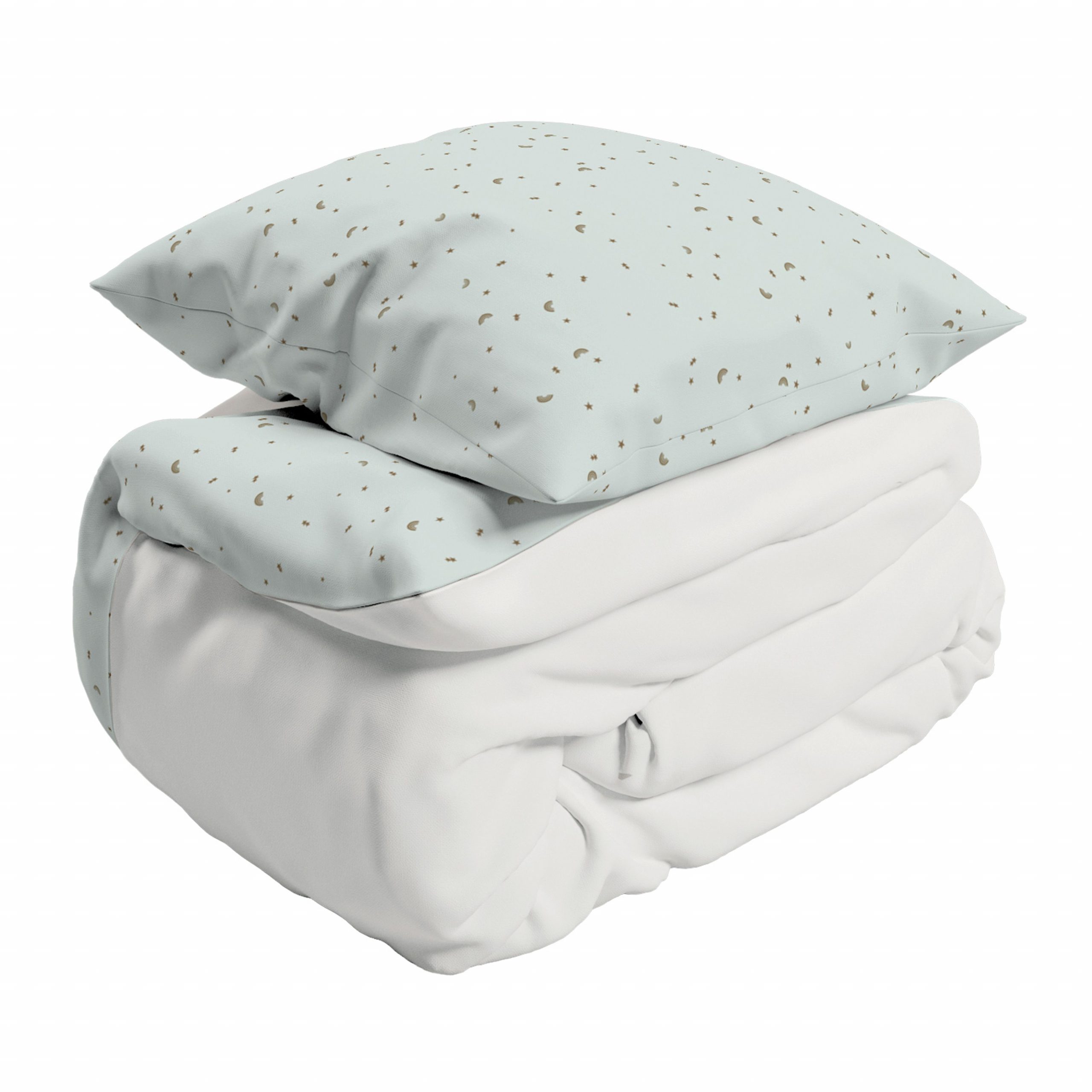 Copripiumino con federa per letto Dili best Natural Dili Best Copripiumino letto Natural Tè Verde - immagine 1