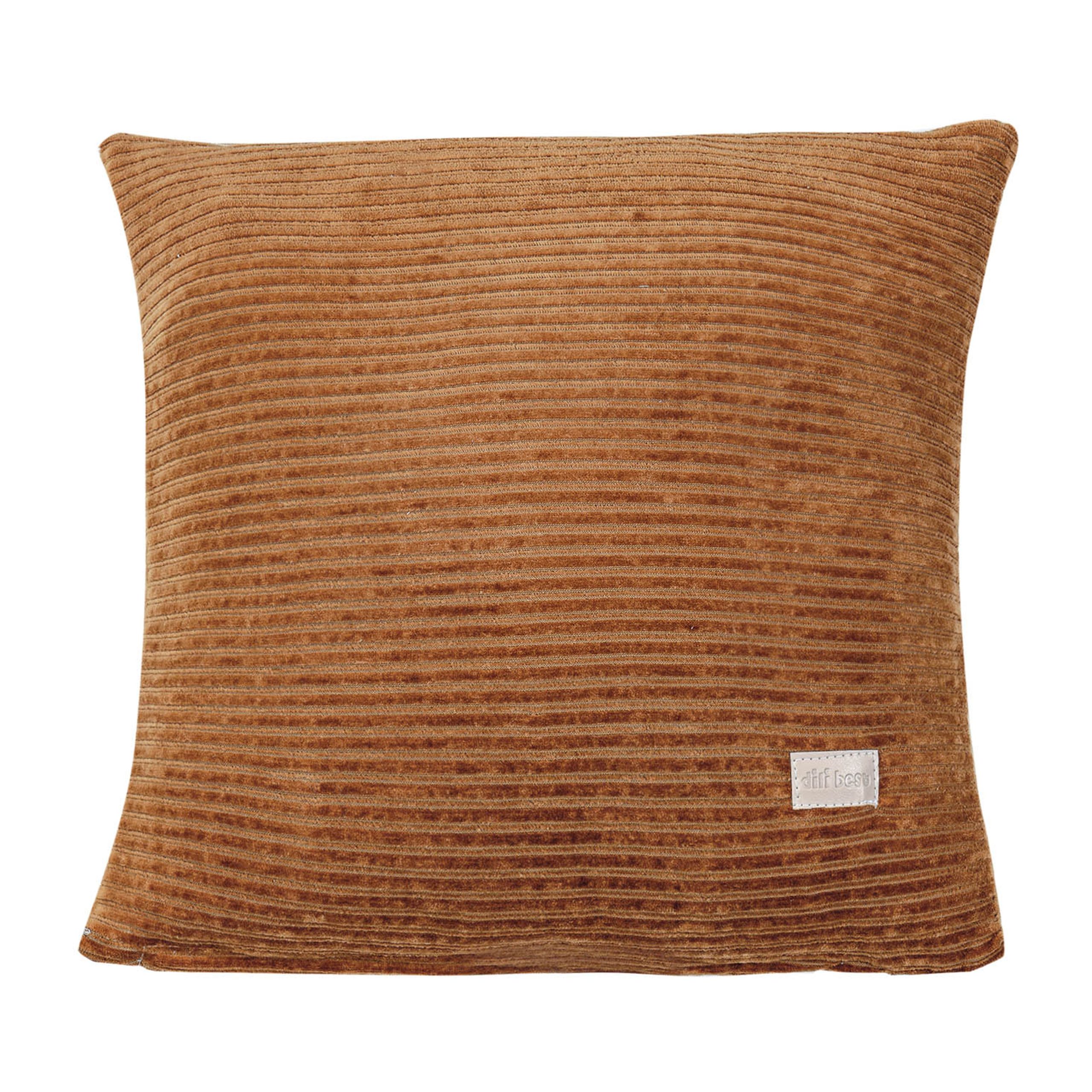 Cuscino velluto quadrato caramello Dili Best Cuscino Velluto Quadrato Caramello