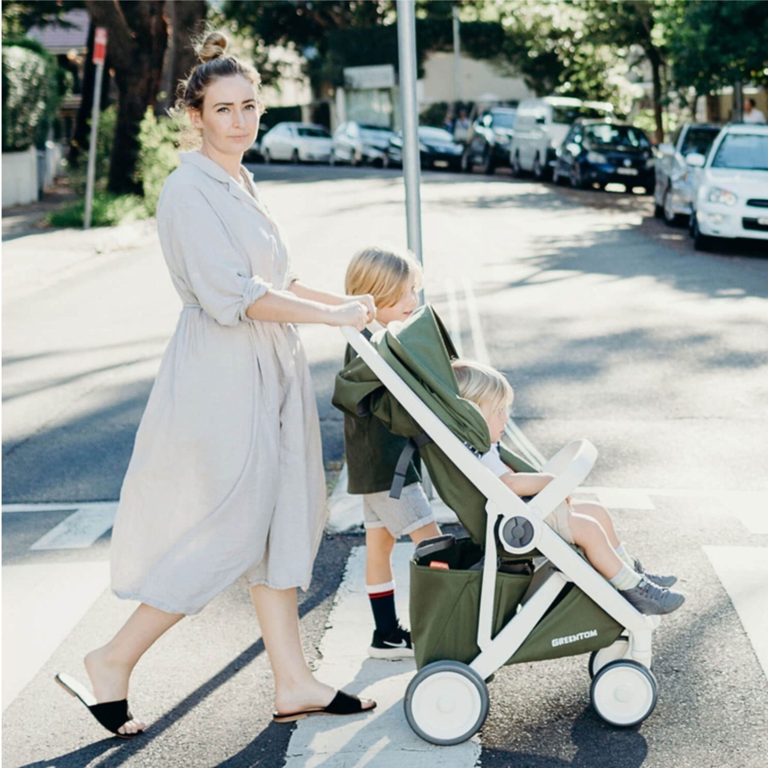 Greentom pram sale