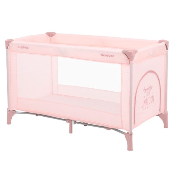 Kikkaboo Lettino Campeggio Così Dotato Rosa