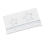 Azzurra Design Lenzuolino Luce per Lettino - Bianco/Grigio Azzurra Design Lenzuolino Luce per Lettino - Bianco/Grigio