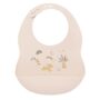 Nattou Bavaglino Silicone Stampato Beige Nattou Bavaglino Silicone Stampato Beige