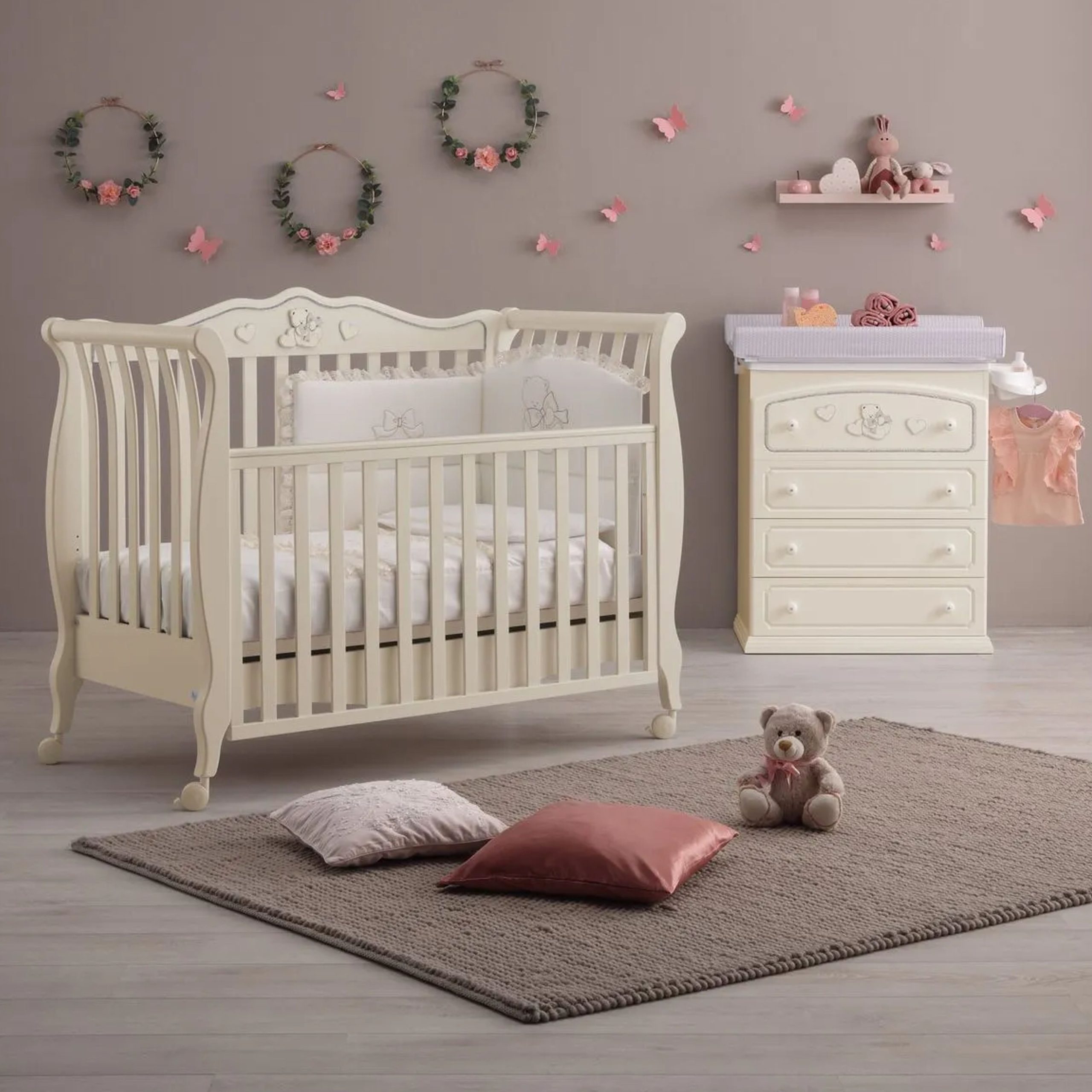 Azzurra Design Cot Elegant Sofa Ivory