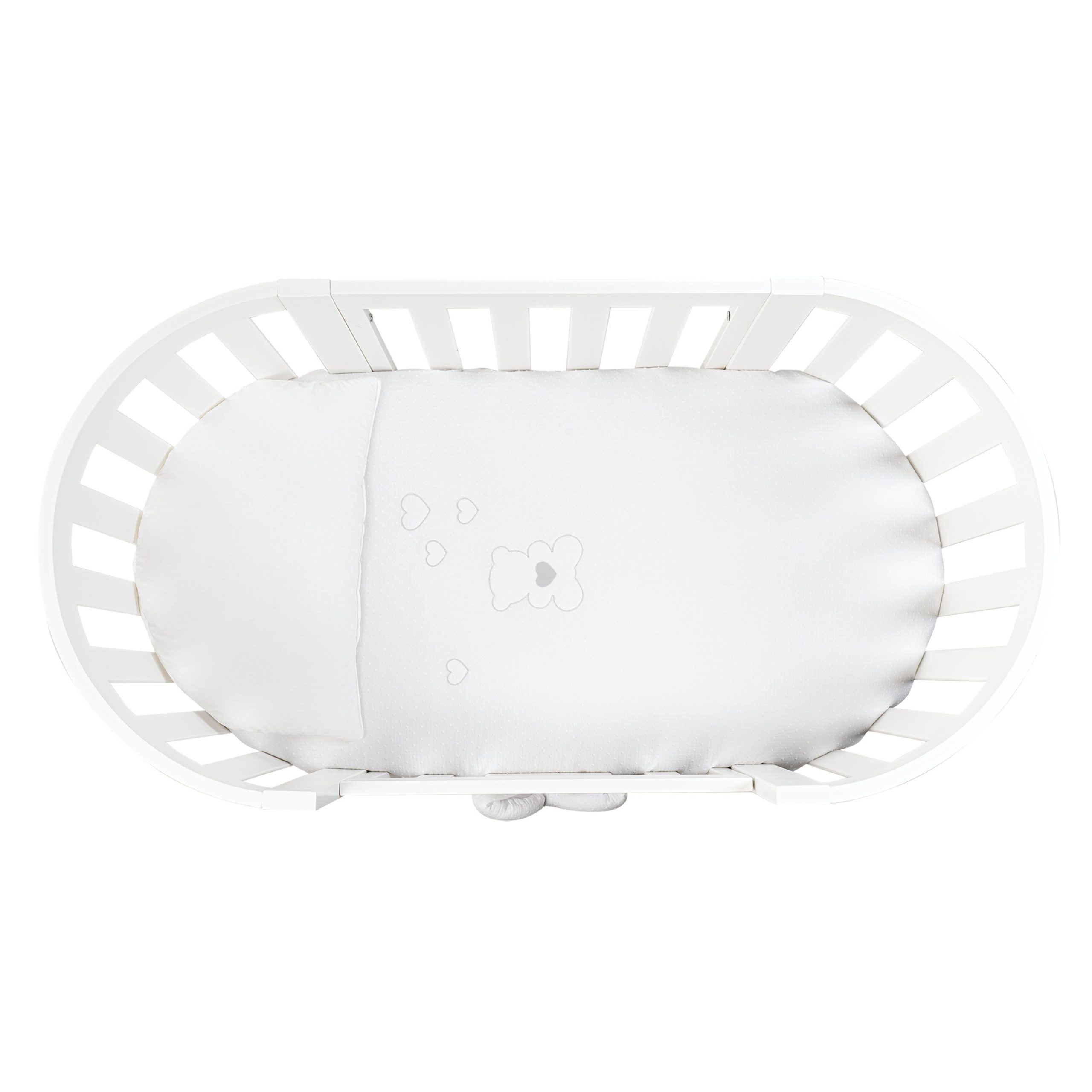 tessile piumetto rondò bianco Picci Set Piumone Piuma Bianco