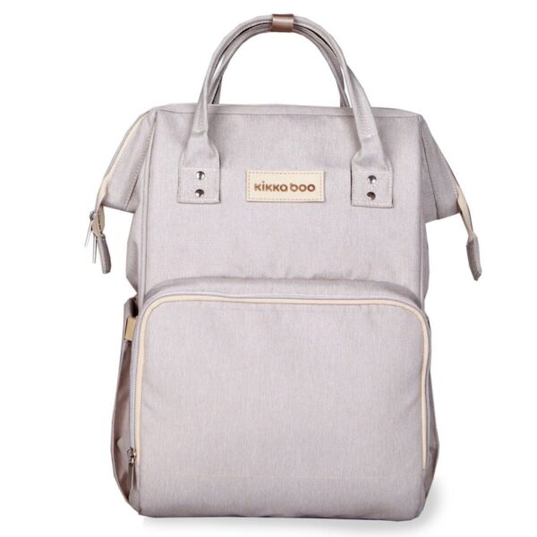 Kikkaboo Zaino Mama Bag Siena Light Grey