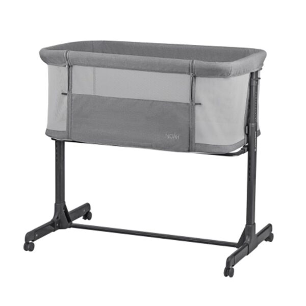 Kikkaboo Noah Culla Fianco Letto Light Grey