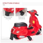 Ciclo Bike Vespa GTS 6V Rosso