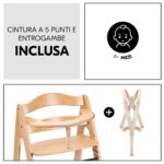 Hauck Seggiolone Arketa Beech