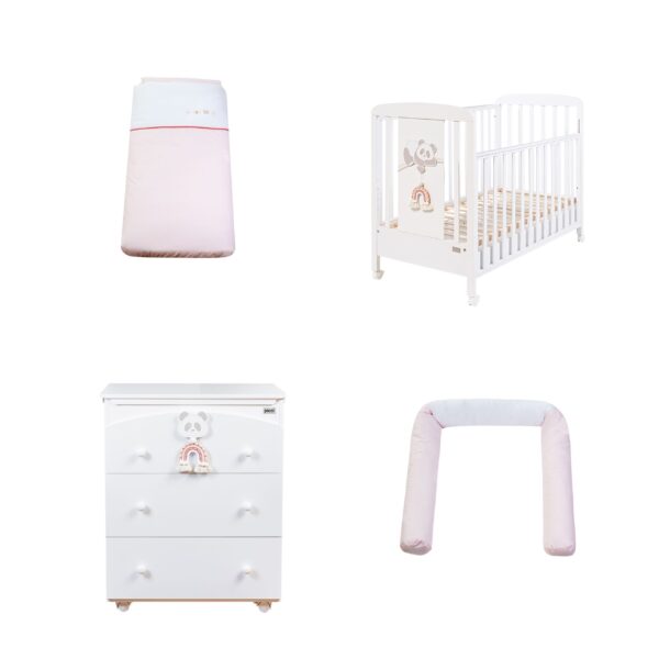 Picci Cameretta Arcobaleno Rosa Malva