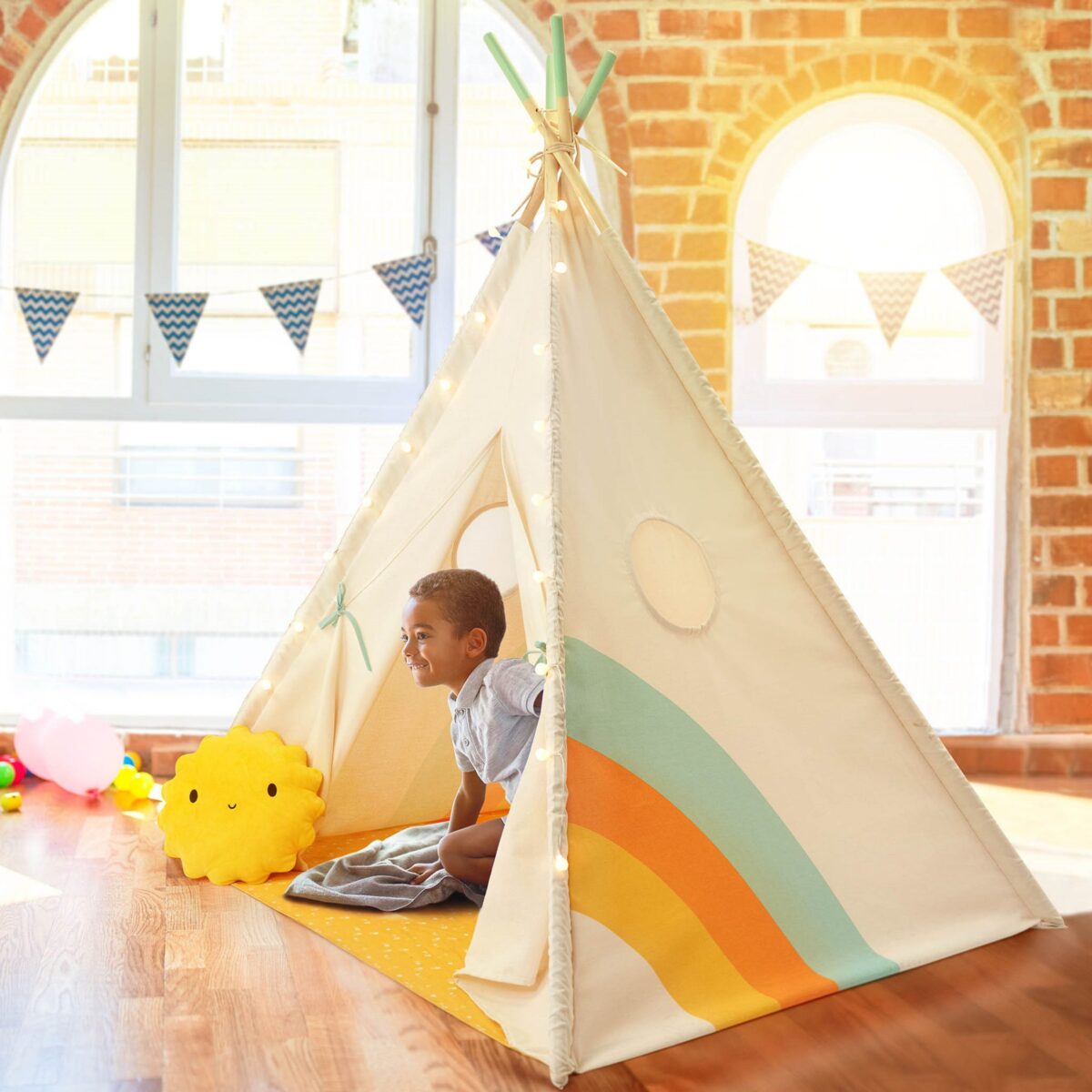 B. Toys Rainbow Cotton Tent