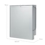 Roba Style Grey Fasciatoio a Muro Grigio