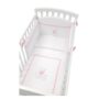 Erbesi Lenzuolo Dudù Bianco Rosa Erbesi Lenzuolo Dudù Bianco Rosa
