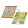 Globo Tappetone Double Face Lettere e Numeri Globo Tappetone Double Face Lettere e Numeri