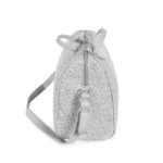 Pasito a Pasito Borsa Fasciatoio Flower Mellow Grigio