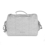 Pasito a Pasito Borsa Fasciatoio Flower Mellow Grigio