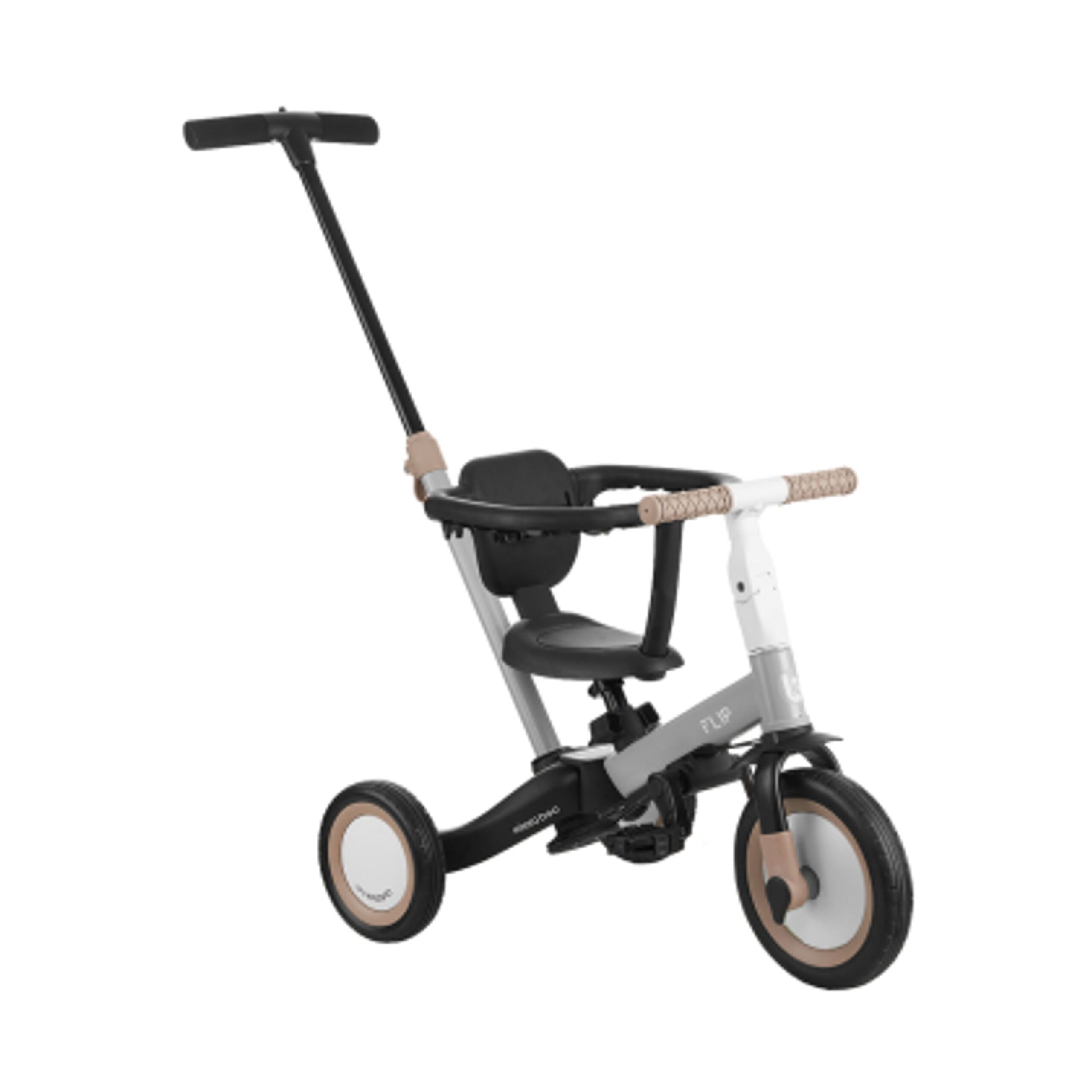 triciclo flip grey Kikkaboo Triciclo 5 in 1 Flip Grey