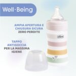 Chicco Biberon Benessere 150 ml Bianco