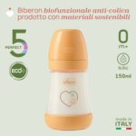 Chicco Biberon Perfect 5 Eco+ 300 ml Giallo