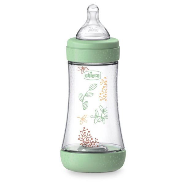 Chicco Biberon Perfect 5 Eco+ 240 ml Verde