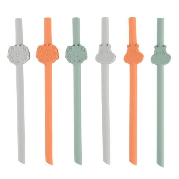 Chicco Cannucce in Silicone 6pcs