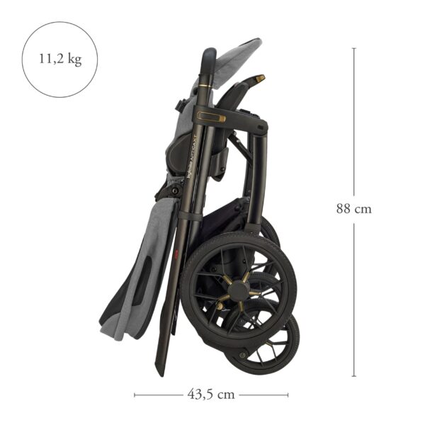Inglesina Trio Aptica XT Recline Canyon Grey