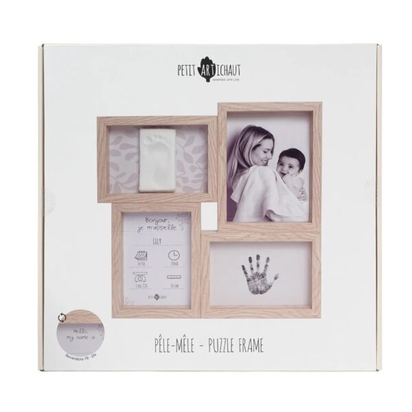 Petit ArtIchaut Cornice Puzzle Grigio Edera
