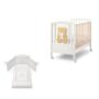 Erbesi Set Lettino Dudù Natural e Tessile Dudù Rosa Erbesi Set Lettino Dudù Natural e Tessile Dudù Rosa