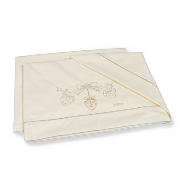 Italbaby Lenzuolino Romantic Avorio