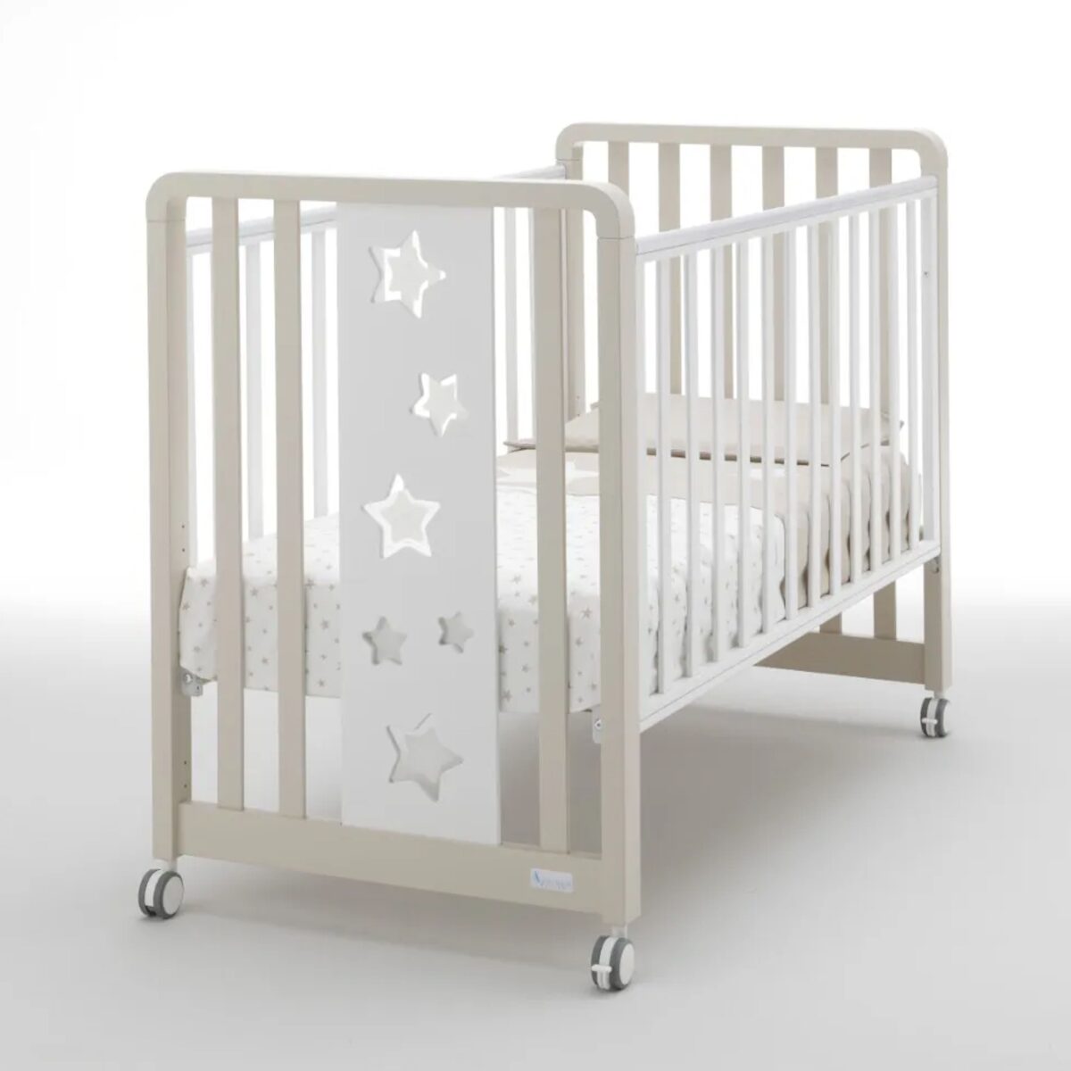 Azzurra Design Lettino Glam Stelle Avana