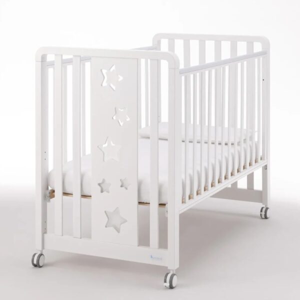 Azzurra Design Lettino Glam Stelle Bianco