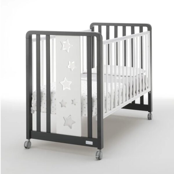 Azzurra Design Lettino Glam Stelle Bianco Lava