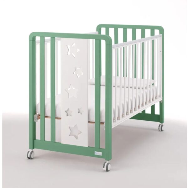 Azzurra Design Lettino Glam Stelle Salvia