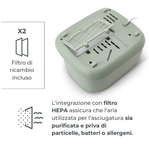 Nuvita Sterilizzatore con Asciugatura 2 in 1 SteriDry