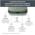 Nuvita Sterilizzatore con Asciugatura 2 in 1 SteriDry