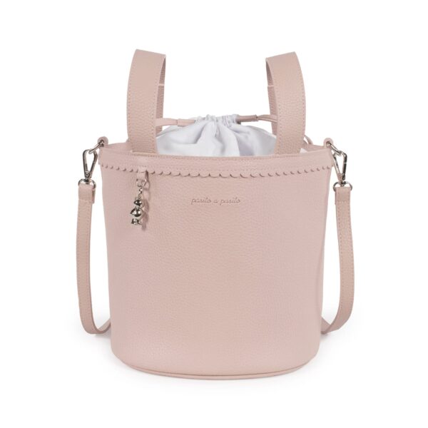 Pasito a Pasito Borsa Bucket Icon Rose