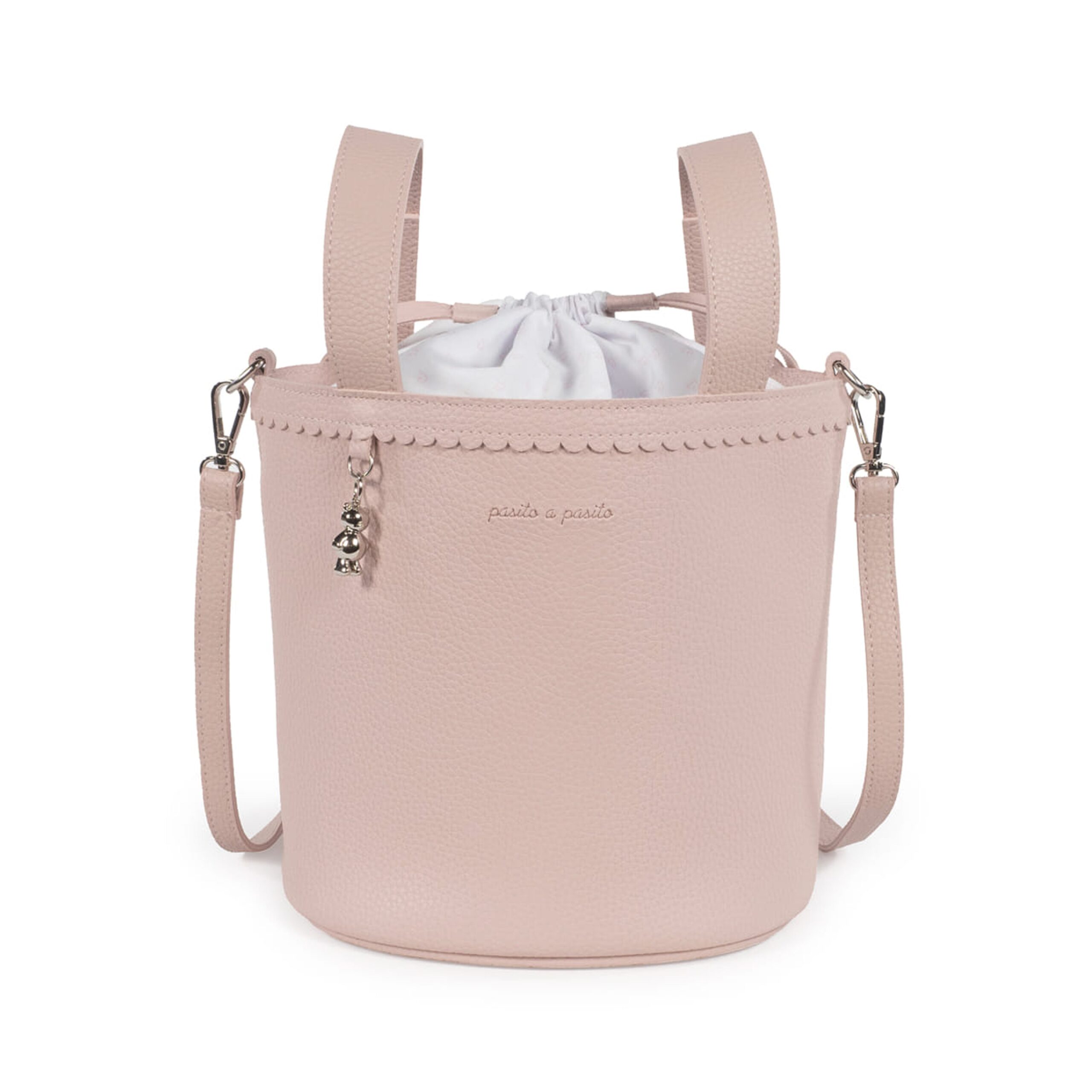 BORSA BUCKET ICON ROSE Pasito a Pasito Borsa Bucket Icon Rose