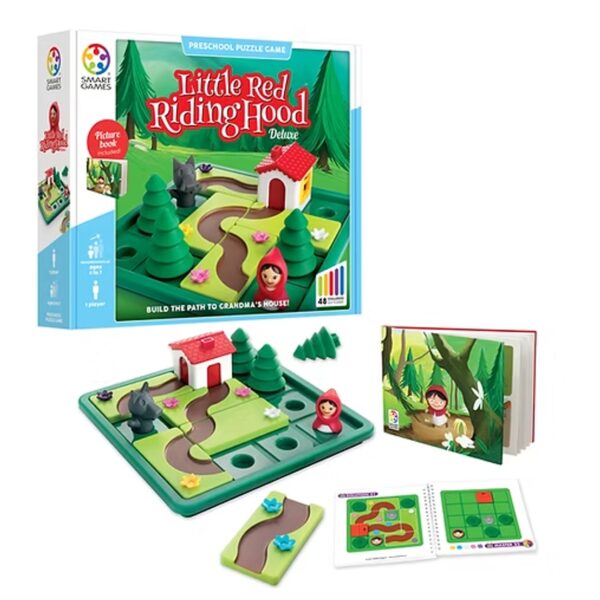 Smart Games Cappuccetto Rosso con libro della fiaba incluso