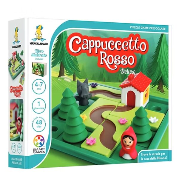 Smart Games Cappuccetto Rosso con libro della fiaba incluso